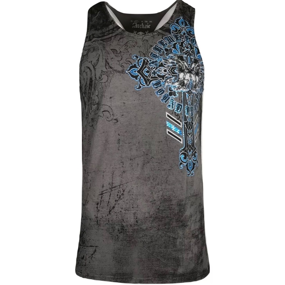 XTREME COUTURE by AFFLICTION Men T-Shirt IRON WORK - Picture 2 of 8